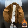 小众秋季立领美式夹克