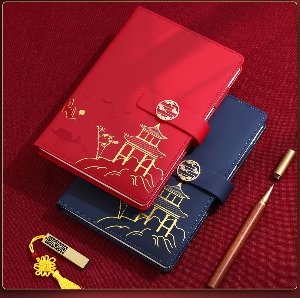 El juego de cuadernos A5 en caja de regalo se puede imprimir con logotipo, es un regalo ideal para oficinas comerciales, personaliza tu cuaderno de notas con la tendencia nacional para estudiantes.