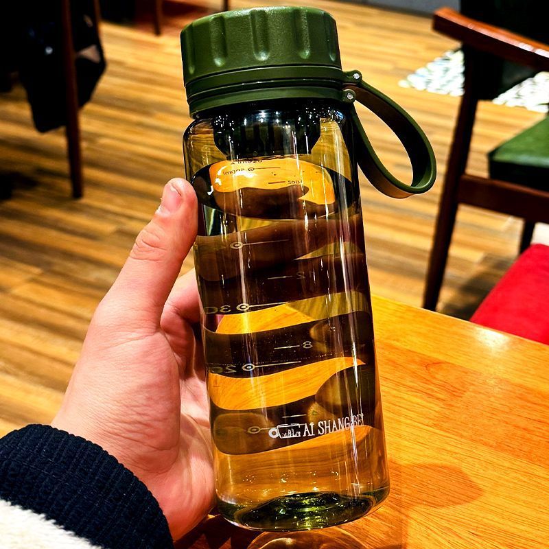 Nuevo asa simple de gran capacidad, separación de té y agua, estudiantes masculinos y femeninos resistentes a altas temperaturas, taza simple y fácil, taza de té