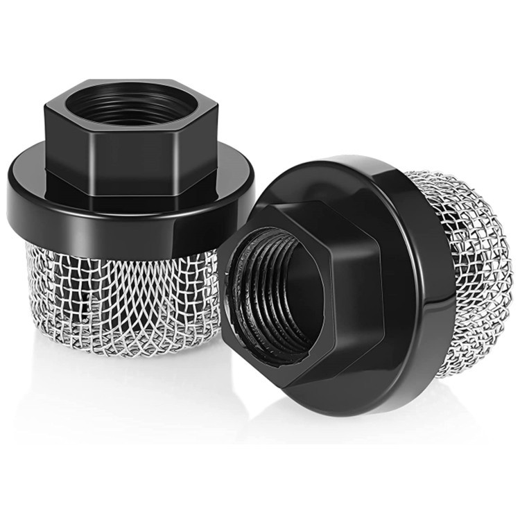 高压无气喷涂机配件进料吸料管过滤网 1寸 1/2