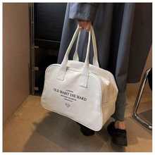 帆布包包女大容量短途出差旅游行李包百搭收纳布包手提轻便旅行包