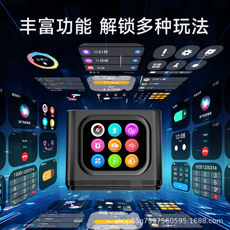 迷你AI智能蓝牙音箱X1户外便携式高音质重低音音响便携式立体声低|undefined