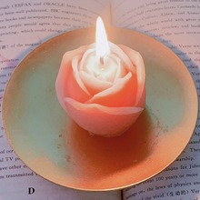 DIY大号情人节玫瑰花香薰蜡烛 送女生创意礼品浪漫香氛伴手礼批发