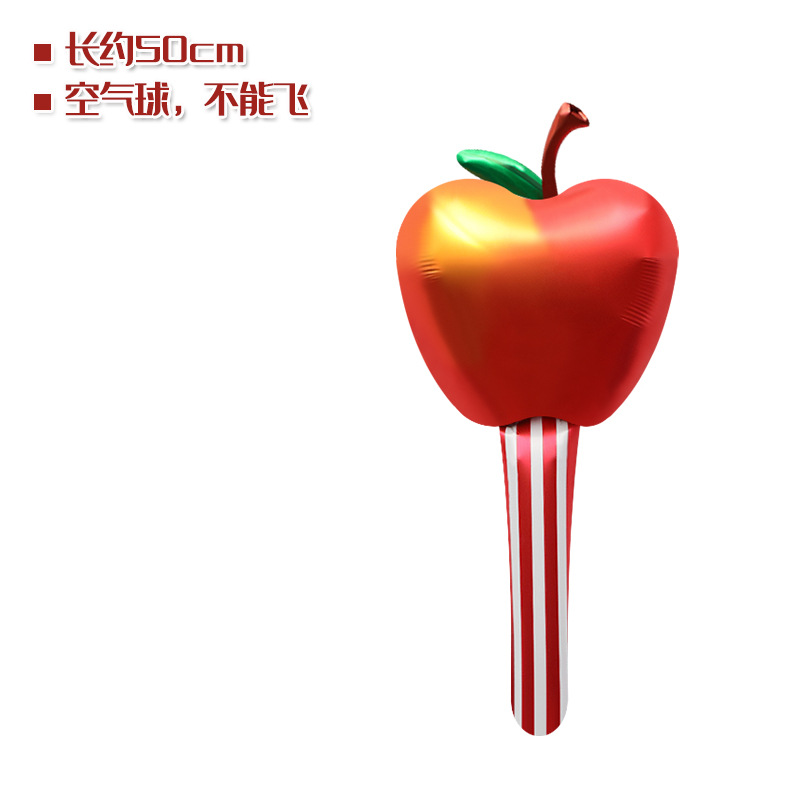 Promoción de la tienda de Navidad regalo juguete globo santa claus dibujos animados de mano palo globo golpeando palo