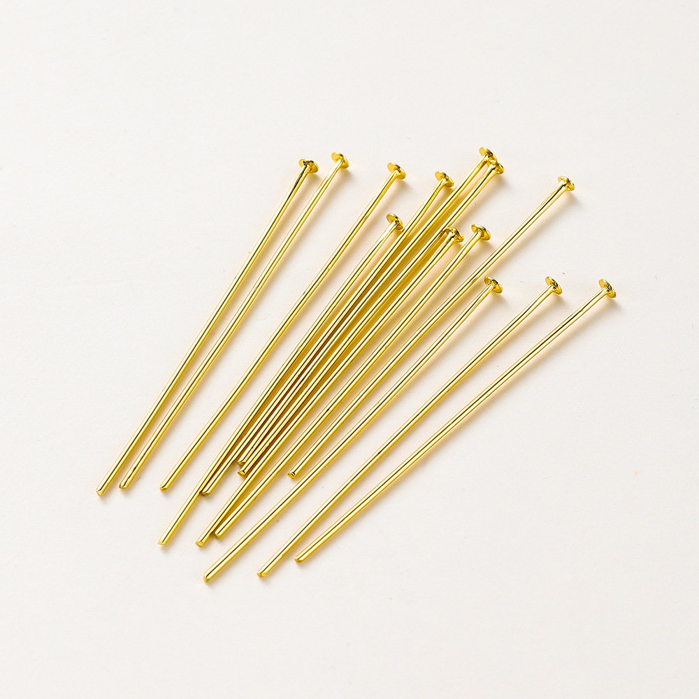 18k color-preserving flat needle