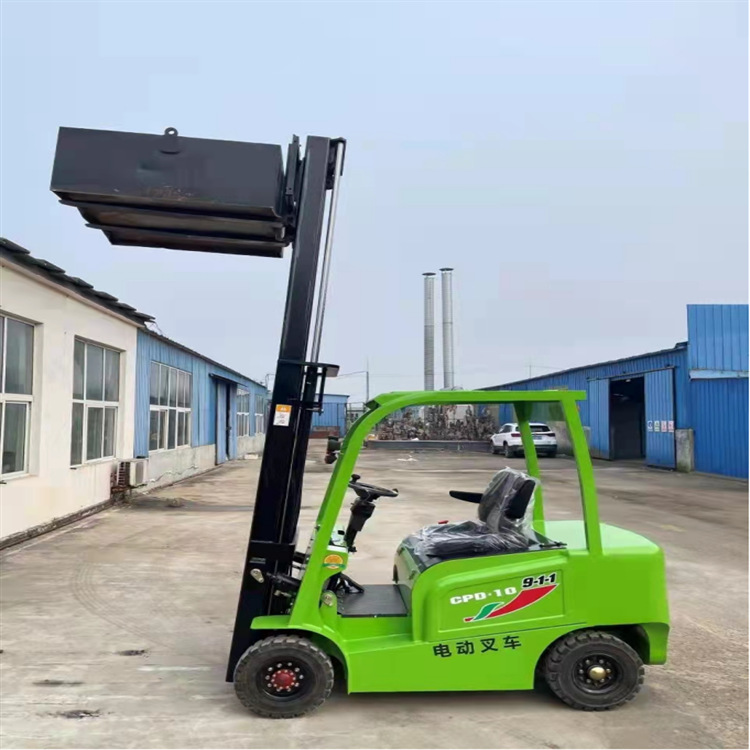 1吨2吨小型电动叉车液 压升降堆垛车 装卸托盘搬运车