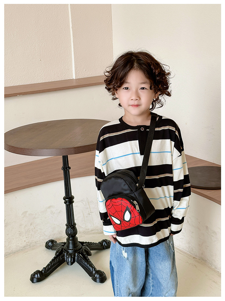 2023 Children's Casual crossbody Bag, New cartoon small crossbody bag for primary school students, portable mobile phone coin purse for boys' Outing undefined