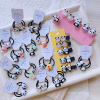 Hd4257 Cute mini panda hair circle sweet girl trumpet grabbing duckbill new tide cool new hair accessories