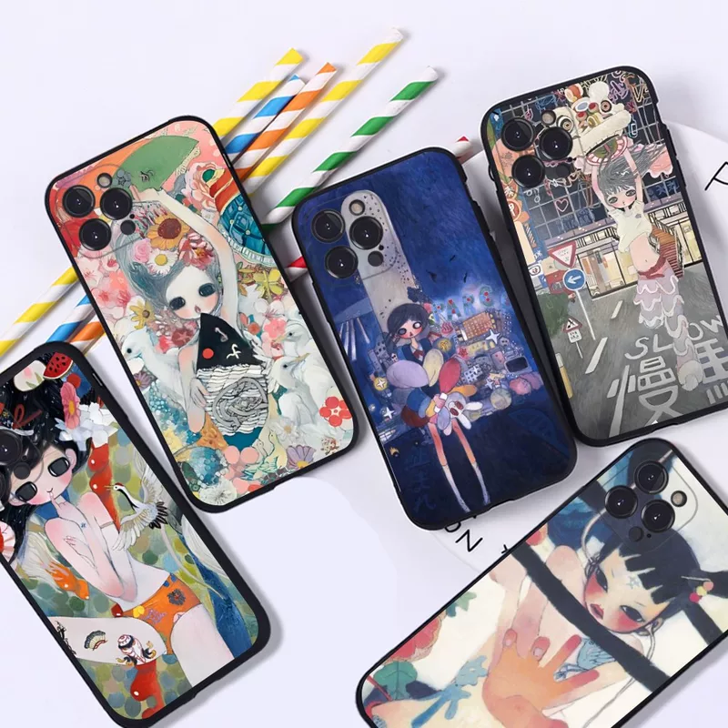 Совместимый чехол для Apple мобильного телефона Aya Takano чехол для iPhone 14 11 12 13 mini Pro ma