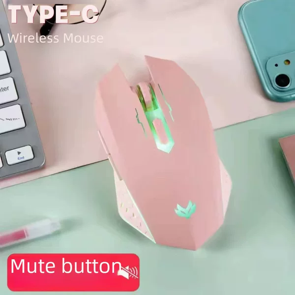 Wrangler Wireless Mouse Bluetooth Charging Silent Office Gaming Laptop Luminous Wholesale In-Stock Cross-Border