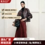 口袋宽松显瘦爆款皮衣