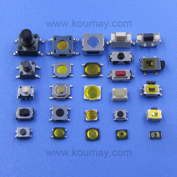 微型防水防尘贴片式轻触开关SMD SMT tact switch
