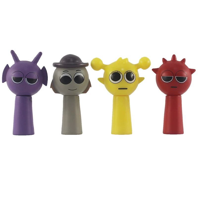 Box, minifigure, doll, action game, for import, 5-7.5cm
