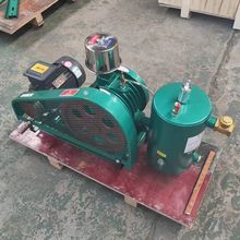 现货供应高压风机污水处理曝气增氧回旋滑片式低噪音回转式鼓风机