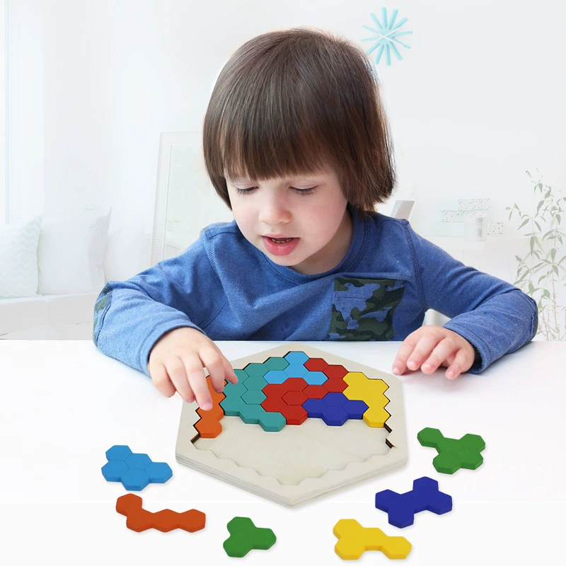 Wooden brainteaser, intellectual toy for students for adults high difficulty, intellectual development