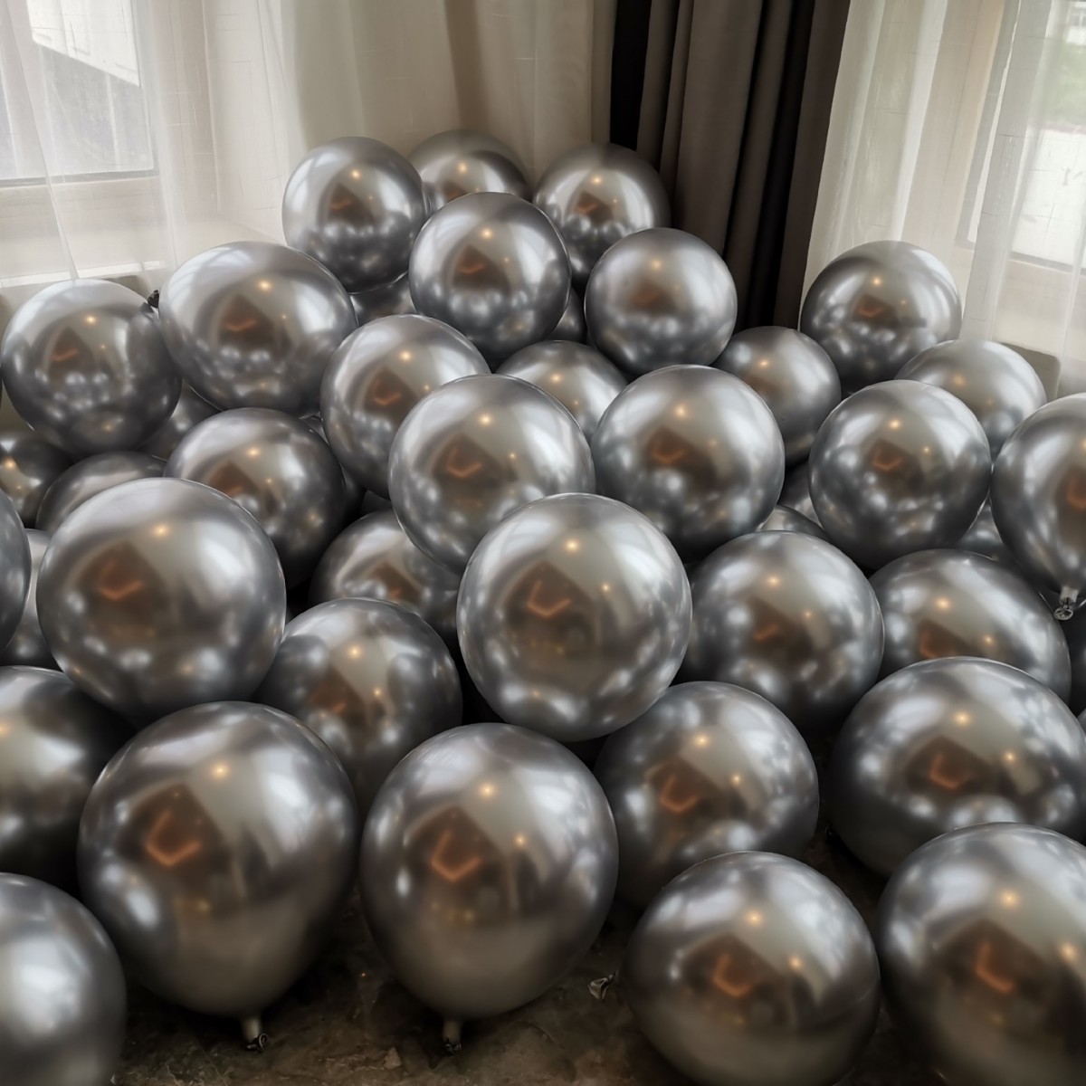 10 pulgadas 12 pulgadas globo de látex de metal para la fiesta de cumpleaños al por mayor boda boda decoración de globo
