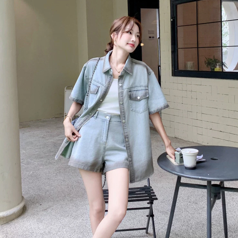 Denim summer set