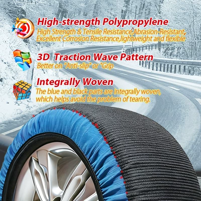 Super Thick Wear-Resistant Winter – Tire snow chain
