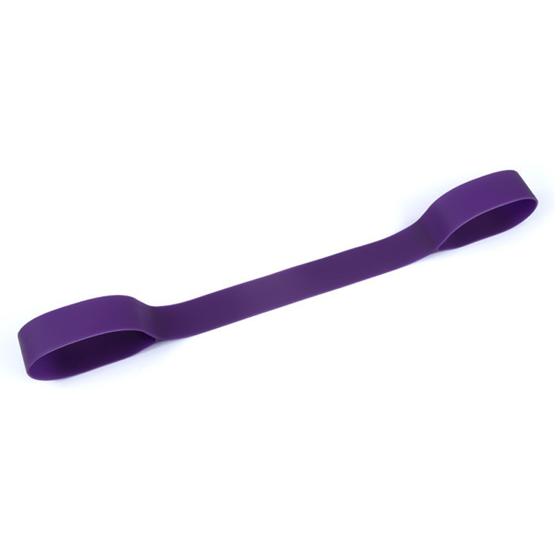 진한 보라색 탄성 밴드 25파운드 [강도 업그레이드]