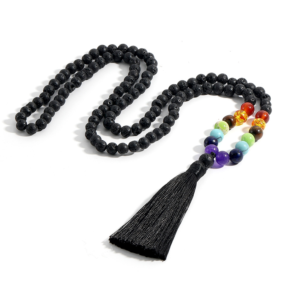 necklace from pearl for yoga