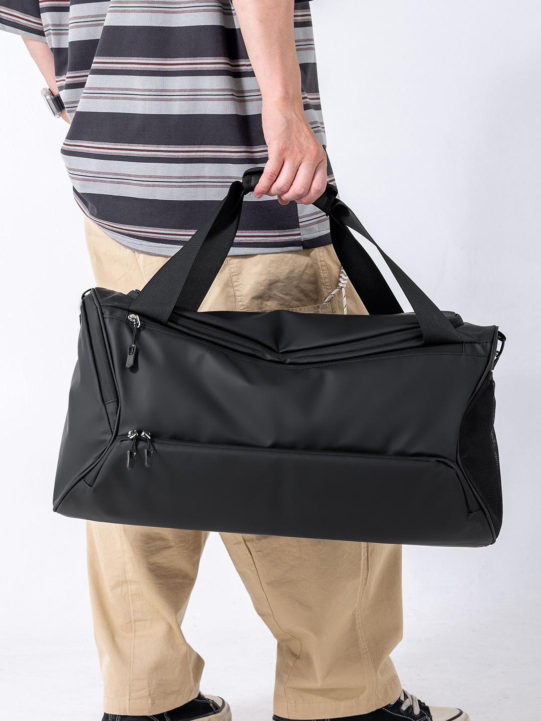 Bolsa de viaje transfronteriza de gran capacidad bolsa de deporte bolsa de fitness impermeable bolsa de mensajero de separación seca y húmeda natación hombro portátil ligero