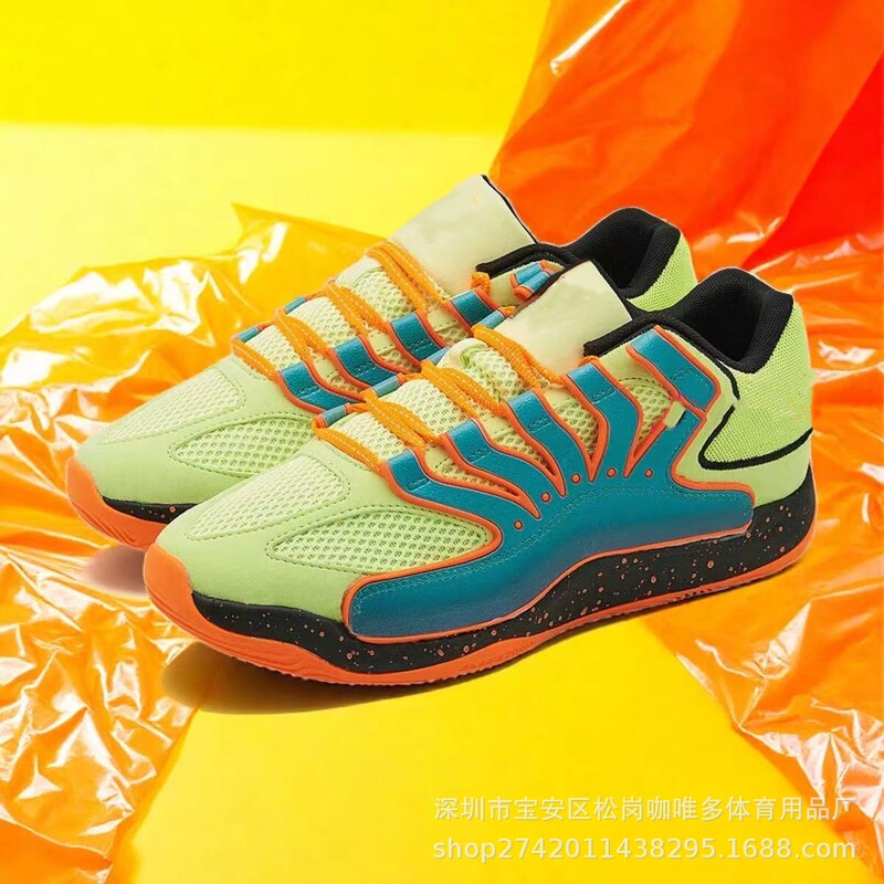 Putian Durant KD18 Men's Low-Top Breathable Air Cushion Shock-Absorbing Anti-Slip Wear-Resistant Sports Basketball Shoes Putian Durant KD18 Men's Low-Top Breathable Air Cushion Shock-Absorbing Anti-Slip Wear-Resistant Sports Basketball Shoes