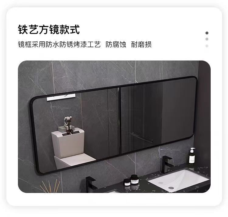 Modern and simple marble double-basin bathroom cabinet combination, washbasin, public bathroom, floor-standing bathroom undefined