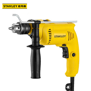 Stanley industrial grade impact drill electric drill dual-purpose household electric drill multifunctional high-power hand gun drill SDH600