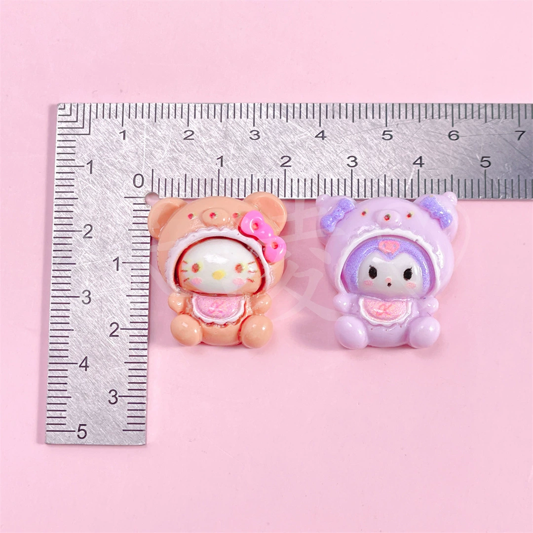 Sanrio, картонный кремовый материал, магнит на холодильник, канцтовары, ручная работа
