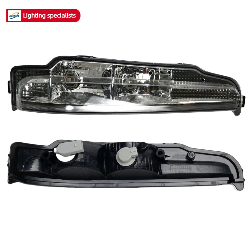 Atego Truck Front Fog Light Steering Light para Mercedes-Benz Heavy Parts Light Assembly Front Signal Assembly with Base