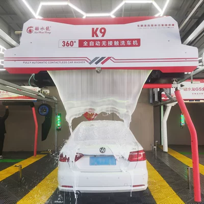 24-Hour Unattended Operation, Scan Code, Car washing machine