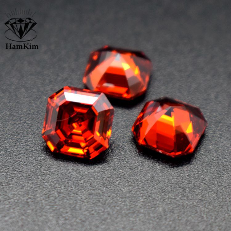 正方宝塔切 石榴红