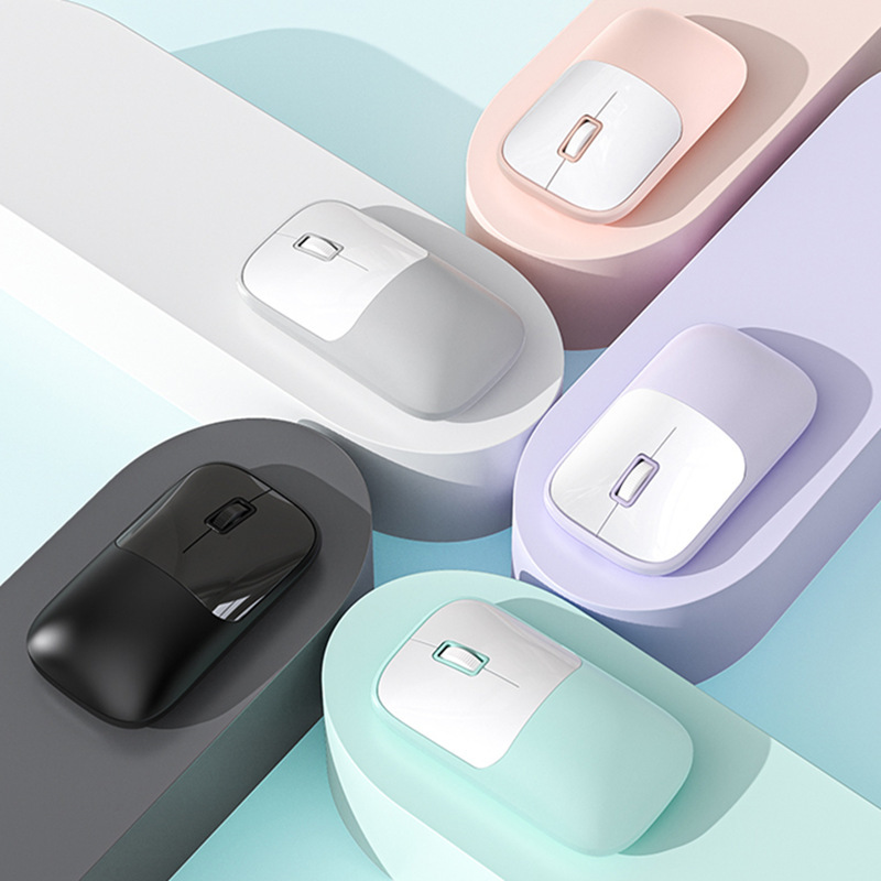 M102 新しい充電ワイヤレスサイレントノートブックコンピュータポータブル Bluetooth ワイヤレスデュアルモードマウスに適しています|undefined