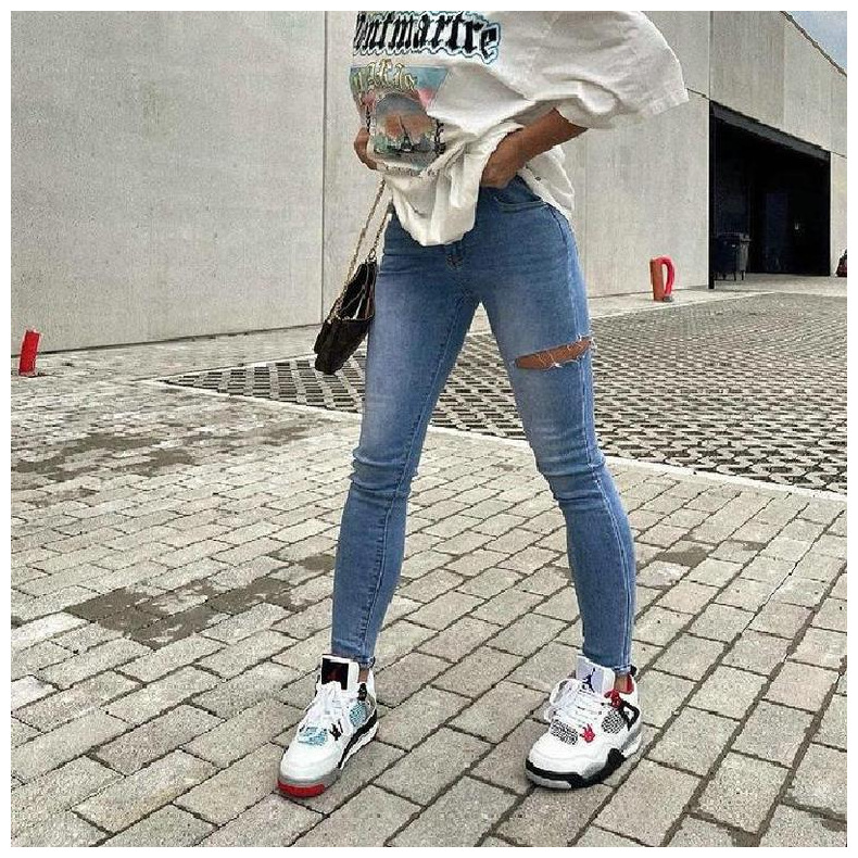 autumn ripped slim stretch jeans nihaostyles wholesale clothing NSJRM81851