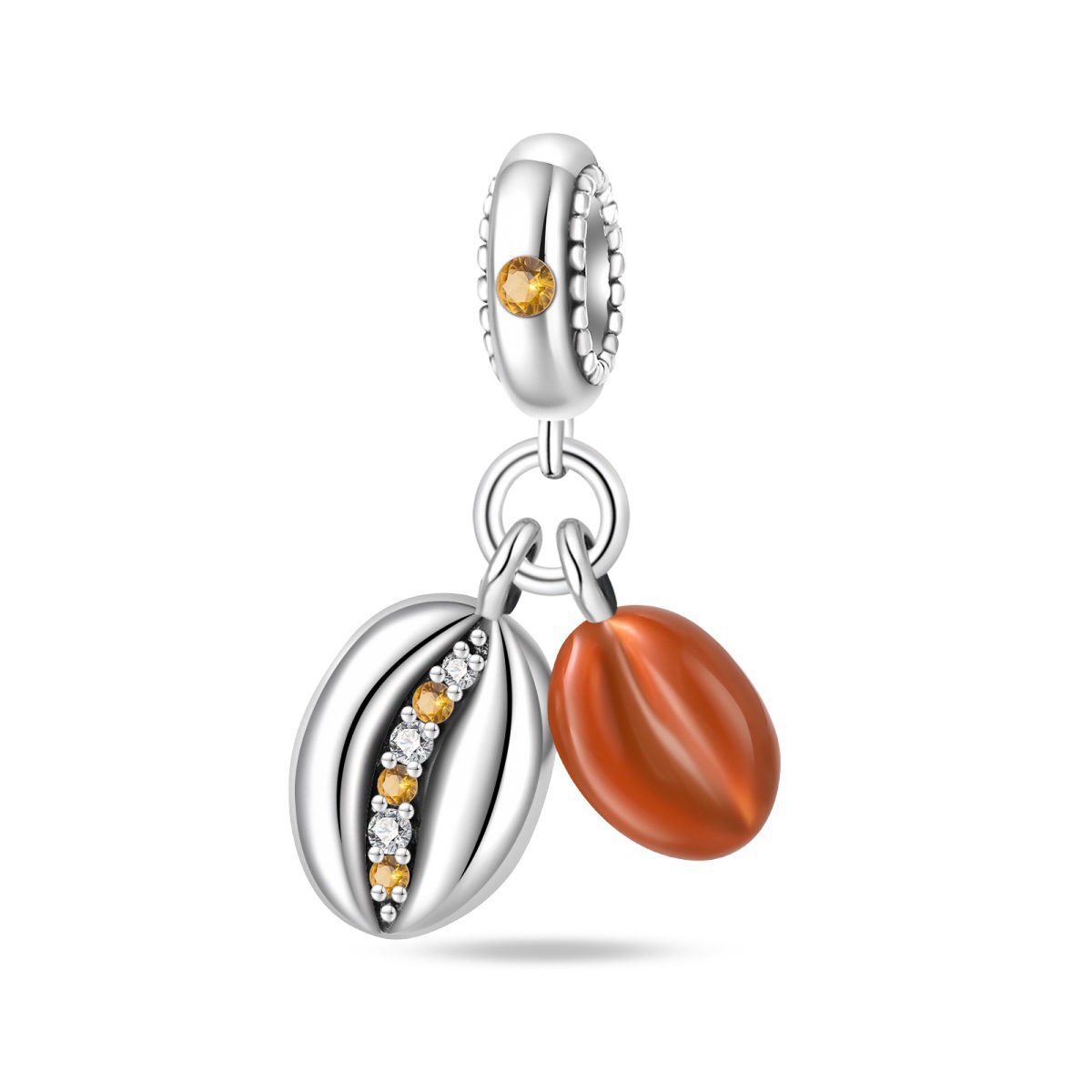 PAC1223-Afternoon Tea-Coffee Bean Pendant