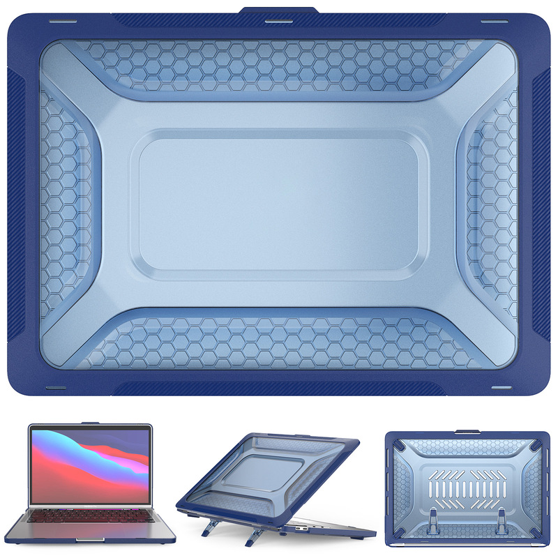 Suitable for Apple MacBookpro 13 laptop transparent protective shell base non-slip bracket A2251