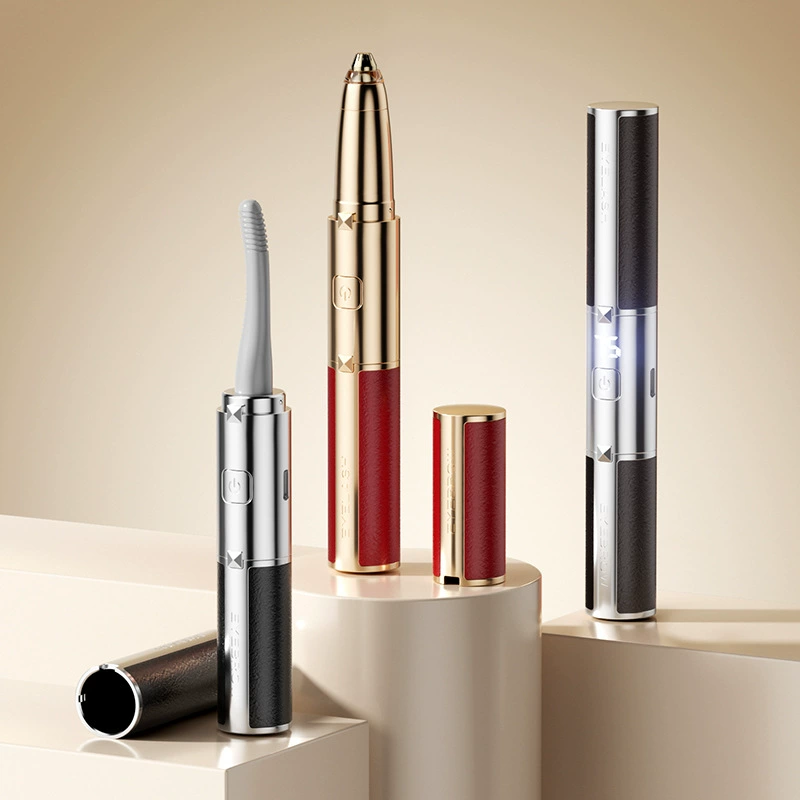 Трансграничная электрическая ручка для стрижки бровей Amazon для женщин, щипцы для завивки ресниц, универсальный автоматический станок для бритья и безболезненный нож для стрижки бровей