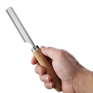 Wooden handle hair scraper vegetable market razor household stainless steel pig hair scraper kitchen tool knife holder pig hair scraper