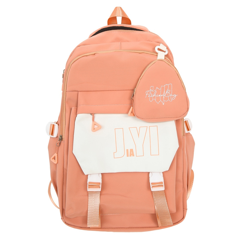 Mochila de tendencia JIAYISTAR espalda de alta capacidad mochila de estudiantes al por mayor transfronteriza mochila escolar ligera