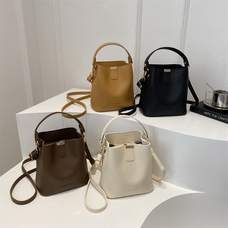 2026 New Trendy Fashionable Handbag and Crossbody Bucket Bag, Stylish Fresh Solid Color Large Capacity Women's Bag 2026 New Trendy Fashionable Handbag and Crossbody Bucket Bag, Stylish Fresh Solid Color Large Capacity Women's Bag