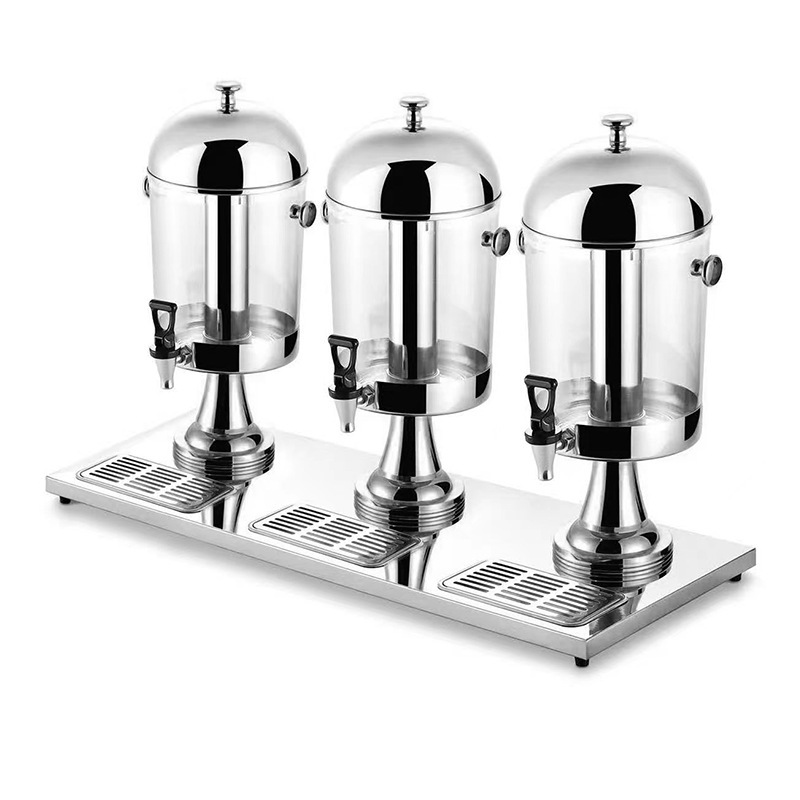 商用ステンレスジュース鼎ビール機バイキング冷温機飲料ミルクティージュース缶分配器8l|undefined