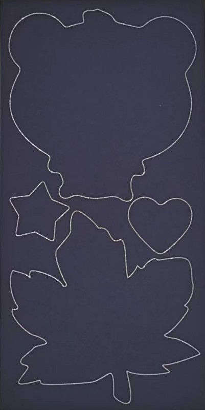 Ropa agujero parche de tela de cuero color de la historieta reparación subsidio sin costuras abajo chaqueta Gran parche de reparación de moda