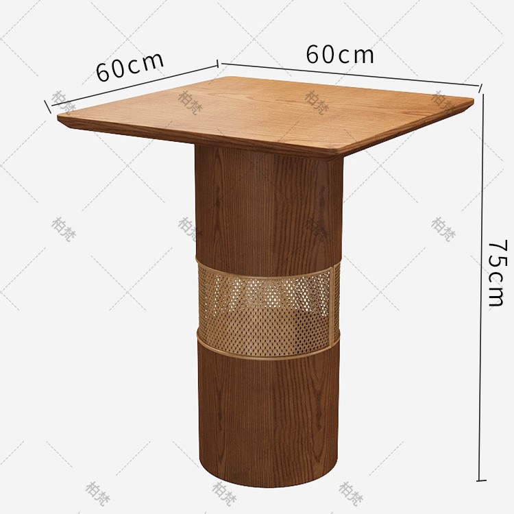 Sofá de restaurante temático Hotpot de madera sólida de caña mesa y silla de caña combinación de restaurantes muebles comerciales