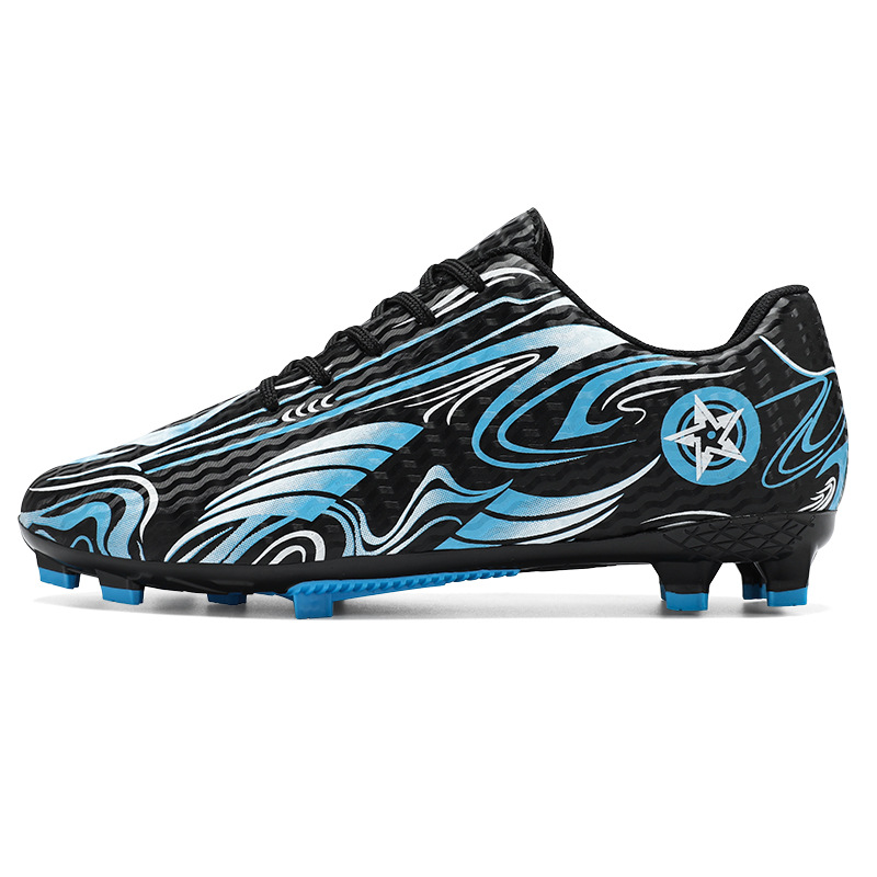 Nuevo antideslizante AG zapatos de fútbol de niños de clavos varones zapatos de entrenamiento deportivo de clavos cortos zapatos deportivos juveniles