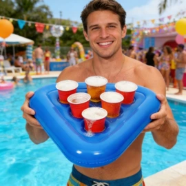 其他充气玩具;游泳圈;水上充气床