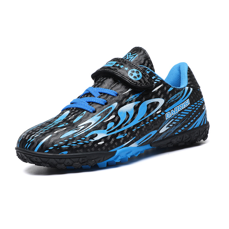 Children's Football Shoes Men's New Game Long Broken Nails Primary and Secondary School Students Velcro Professional Training Shoes Sports Shoes Wholesale