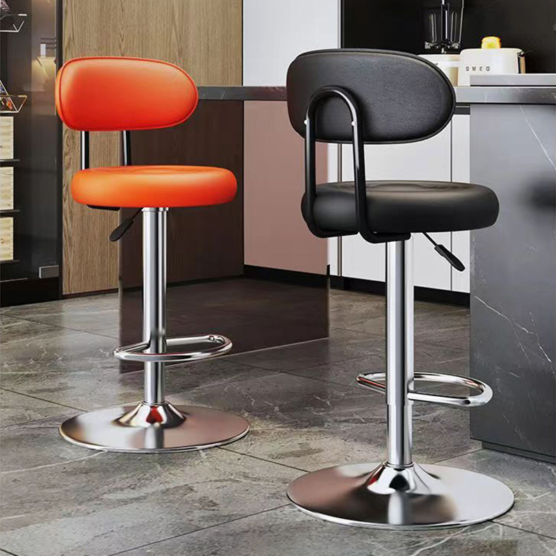 Cashier Front Desk Lift Back Chair Bar Chair Bar High Stool Modern Simple Rotating High Stool Bar Chair