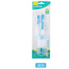 Heaerbao baby bottle brush/pacifier brush straight handle with hooks to clean economic affordable combination set 9133