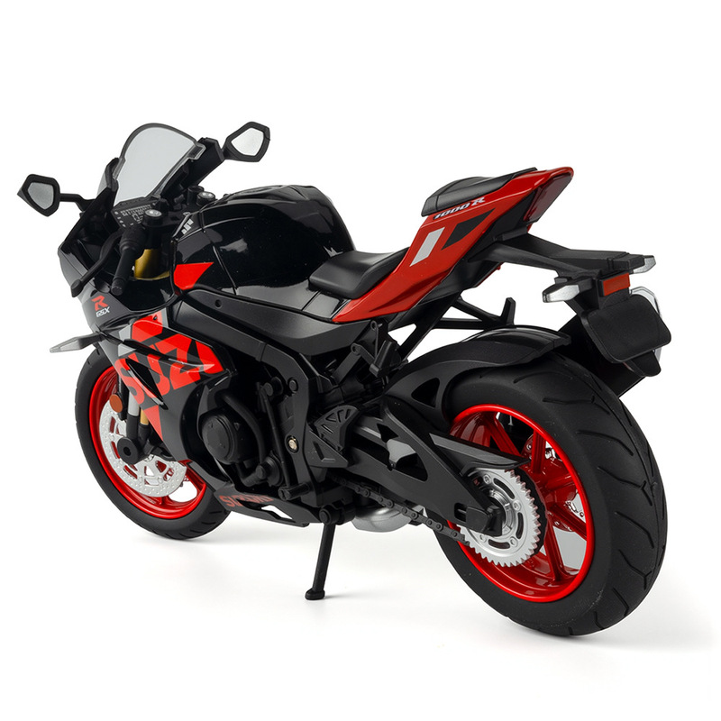 （盒装）仿真1比12GSX1000R合金摩托车模型摆件玩具批发一件代发|undefined