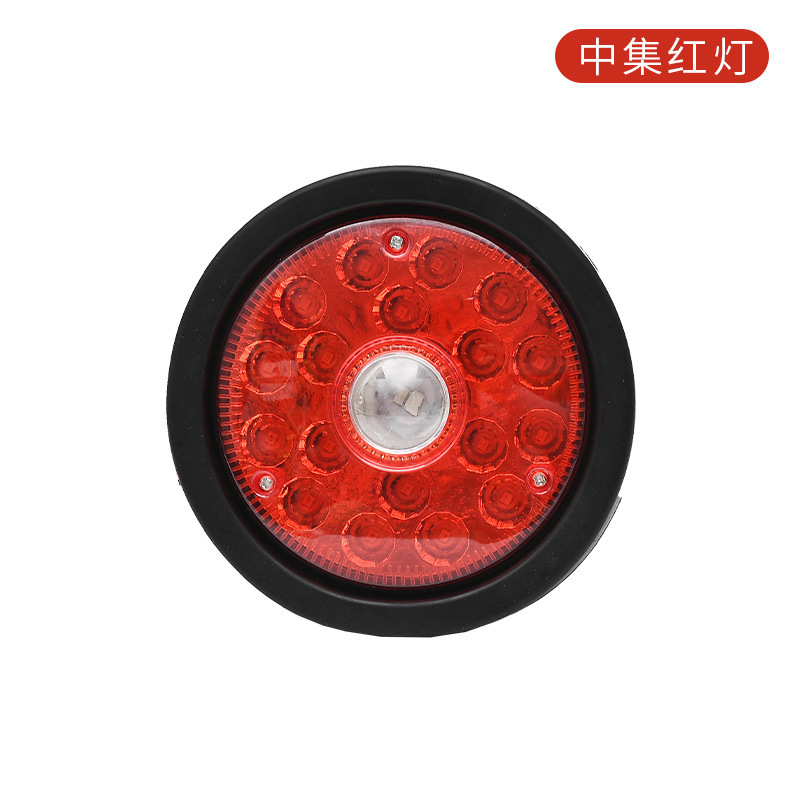 Luz de dirección de camión flecha central luz trasera luz lateral LED luz de freno impermeable luz trasera electrónica de automóvil